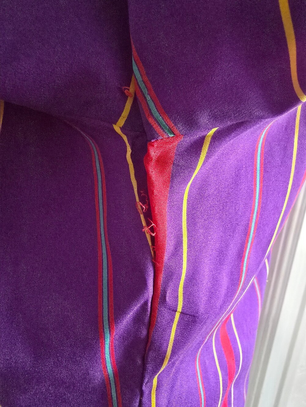 Vintage Josephine Purple Striped Button-Down Shirt - Picture 11 of 12